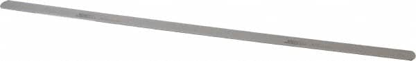 SPI - 0.65mm Thick x 1/2 Inch Wide x 12 Inch Leaf Length, Parallel Feeler Gage - High Carbon Steel - Strong Tooling