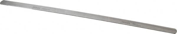 SPI - 0.85mm Thick x 1/2 Inch Wide x 12 Inch Leaf Length, Parallel Feeler Gage - High Carbon Steel - Strong Tooling