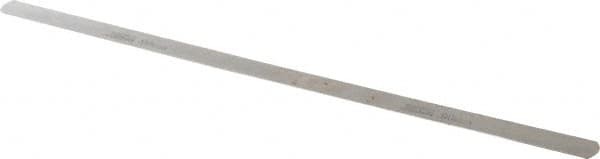 SPI - 0.9mm Thick x 1/2 Inch Wide x 12 Inch Leaf Length, Parallel Feeler Gage - High Carbon Steel - Strong Tooling