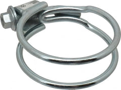 Made in USA - 1-1/8" Wide, Steel Wire Clamp for Tube & Hose - Strong Tooling