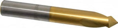 Guhring - 5/8" Body Diam, 90°, 115mm OAL, High Speed Steel Spotting Drill - Strong Tooling