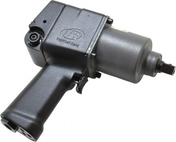 Ingersoll-Rand - 1/2" Drive, 5,000 RPM, 500 Ft/Lb Torque Impact Wrench - Pistol Grip Handle, 1,200 IPM, 23 CFM, 1/4" NPT Inlet - Strong Tooling