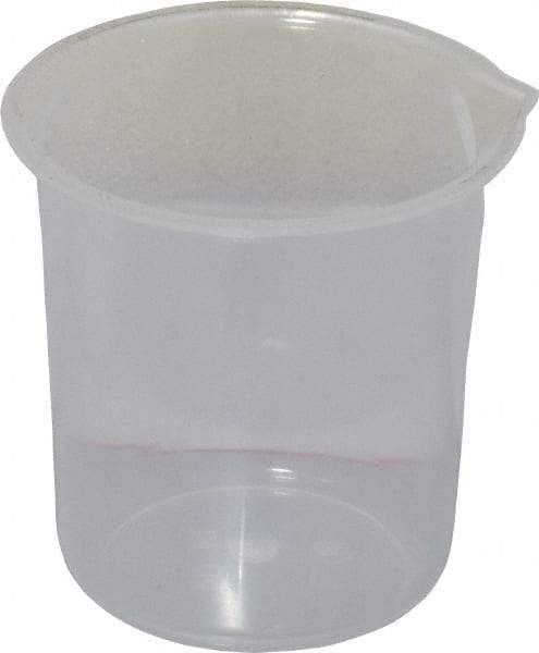 Bel-Art - 50 ml Polypropylene Graduated Beaker - 10 ml Graduation, 2" Diam x 1-61/64" High - Strong Tooling