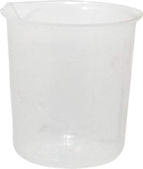 Bel-Art - 150 ml Polypropylene Graduated Beaker - 25 ml Graduation, 2-7/8" Diam x 3-1/64" High - Strong Tooling