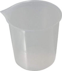 Bel-Art - 250 ml Polypropylene Graduated Beaker - 50 ml Graduation, 3-19/64" Diam x 3-7/16" High - Strong Tooling