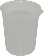 Bel-Art - 1,000 ml Polypropylene Graduated Beaker - 100 ml Graduation, 5-1/8" Diam x 5-15/16" High - Strong Tooling