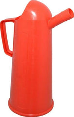 Bel-Art - 2 L Pitcher - Polypropylene, Red, 12" High x 5-1/8" Diam - Strong Tooling