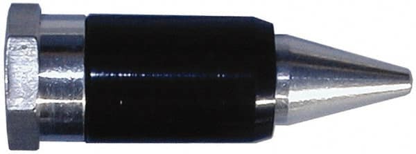 Coilhose Pneumatics - Blow Gun Safety High Flow Nozzle - 1/2-27 UNS, 2" Long, Aluminum - Strong Tooling