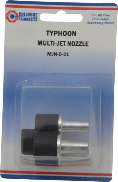 Coilhose Pneumatics - Blow Gun Multi-Jet Nozzle - 1/2-27 UNS, 2" Long - Strong Tooling