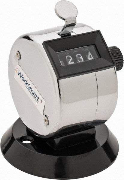 Value Collection - 4 Digit Wheel Display Counter - Manual Reset - Strong Tooling