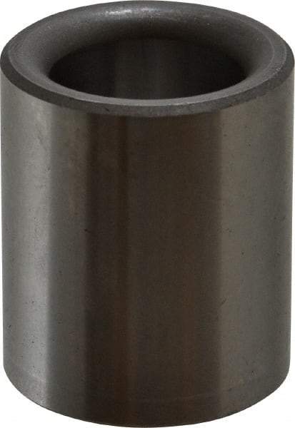 Made in USA - 1-3/8" OAL, 3/4" ID, 1-1/8" Body Diam, Heat Treated Steel, Die & Mold Straight Bushing - Self Lubricating - Strong Tooling