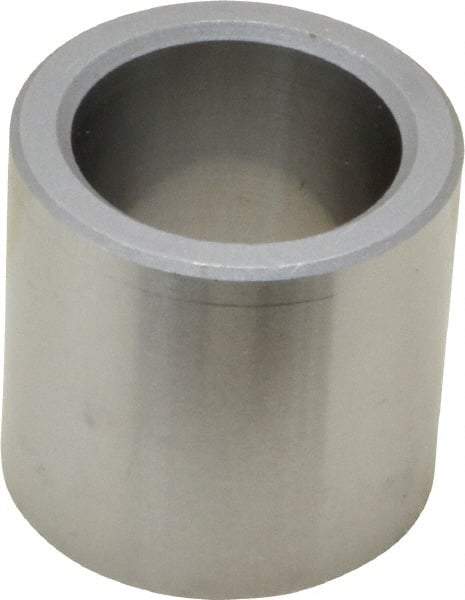 Made in USA - 1-3/8" OAL, 1.005" ID, 1-3/8" Body Diam, Heat Treated Steel, Die & Mold Straight Bushing - Self Lubricating - Strong Tooling