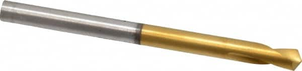 Guhring - 4mm Body Diam, 120°, 55mm OAL, High Speed Steel Spotting Drill - Strong Tooling