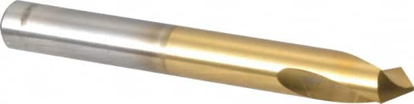 Guhring - 10mm Body Diam, 120°, 89mm OAL, High Speed Steel Spotting Drill - Strong Tooling