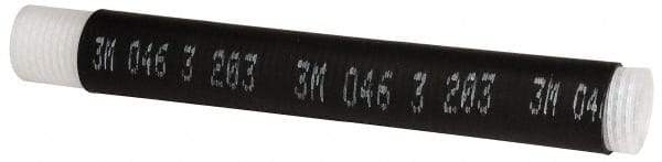 3M - 305mm Long, 2:1, EPDM Rubber Cold Shrink Electrical Tubing - Black - Strong Tooling