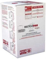 Recyclepak - 24-3/4 Inch Long x 16 Inch Wide x 16 Inch Deep, Lamp Recycling Box - 22 Piece, T12 or 32 Piece, T8 Capacity, Capacity U Tubes, Lamps, 2 Ft. Box - Strong Tooling