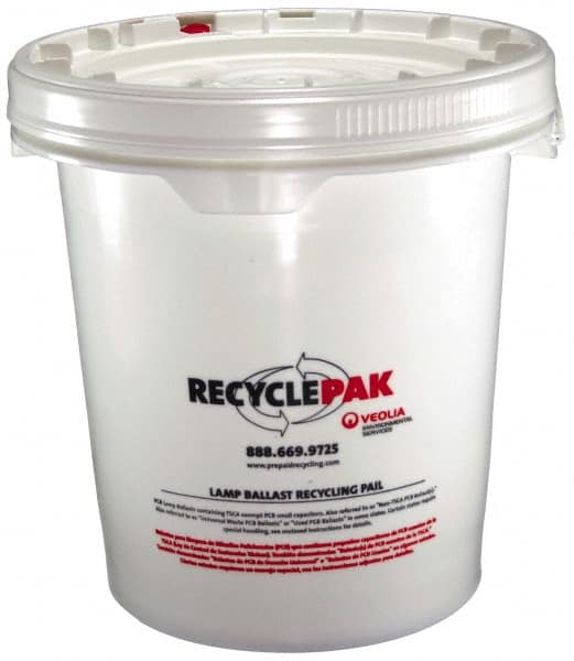 Recyclepak - 15 Inch Deep, Ballast Bucket - 15 Inch Diameter, 69 Lb. Capacity, 5 Gallon Pail - Strong Tooling