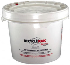 Recyclepak - 13 Inch Deep, Battery Container - 15 Inch Diameter, 50 Lb. Capacity, 3.5 Gallon Pail - Strong Tooling