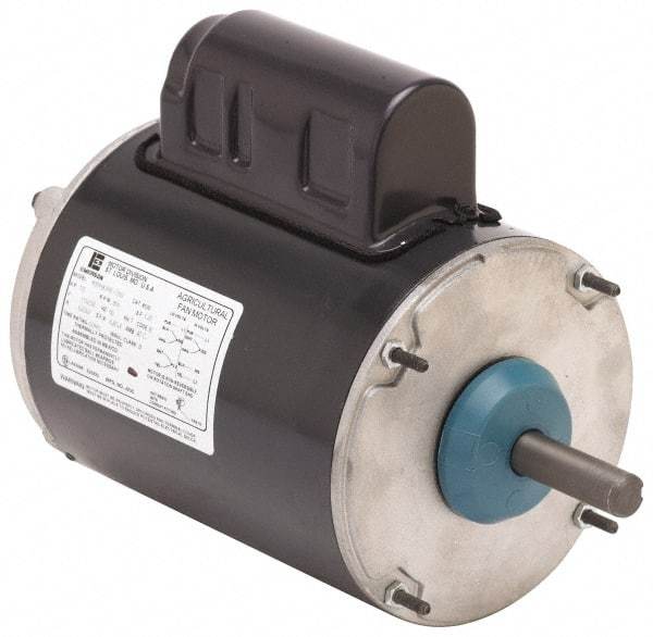 US Motors - 1/2 hp, TEAO Enclosure, Auto Thermal Protection, 1,725 RPM, 115/230 Volt, 60 Hz, Industrial Electric AC/DC Motor - Size 56 Frame, Rigid Mount, 1 Speed, Ball Bearings, 7.0/3.5 Full Load Amps, B Class Insulation, Reversible - Strong Tooling