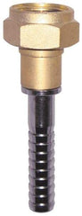 SuperKlean - 3/4 FGHT x 1/2" Hose Barb, FGHT x Hose Barb Swivel - Brass & Stainless Steel - Strong Tooling