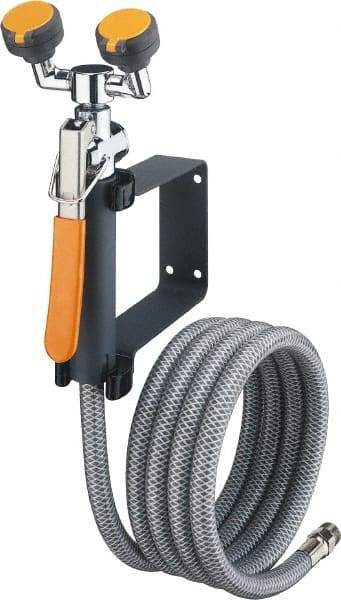 PRO-SAFE - Plumbed Drench Hoses Mount: Wall Style: Dual Spray Head - Strong Tooling