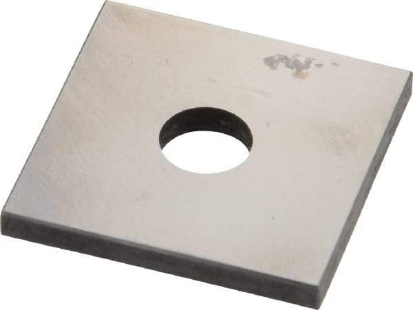 Value Collection - 0.1006" Square Steel Gage Block - Accuracy Grade 0, Includes NIST Traceability Certification - Strong Tooling