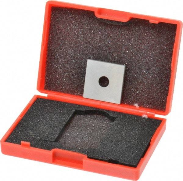 Value Collection - 0.102" Square Steel Gage Block - Accuracy Grade 0, Includes NIST Traceability Certification - Strong Tooling