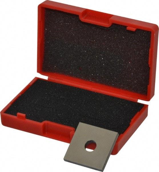 Value Collection - 0.114" Square Steel Gage Block - Accuracy Grade 0, Includes NIST Traceability Certification - Strong Tooling