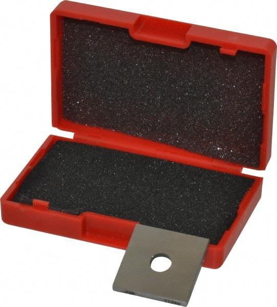 Value Collection - 0.116" Square Steel Gage Block - Accuracy Grade 0, Includes NIST Traceability Certification - Strong Tooling