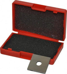 Value Collection - 0.116" Square Steel Gage Block - Accuracy Grade 0, Includes NIST Traceability Certification - Strong Tooling