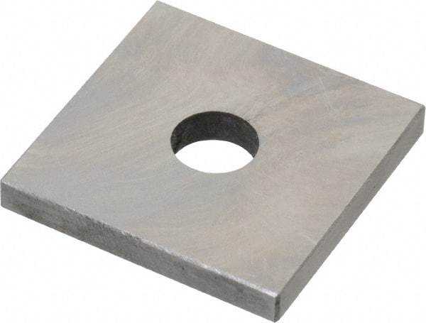 Value Collection - 0.122" Square Steel Gage Block - Accuracy Grade 0, Includes NIST Traceability Certification - Strong Tooling