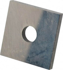 Value Collection - 0.123" Square Steel Gage Block - Accuracy Grade 0, Includes NIST Traceability Certification - Strong Tooling