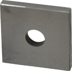 Value Collection - 0.125" Square Steel Gage Block - Accuracy Grade 0, Includes NIST Traceability Certification - Strong Tooling