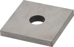 Value Collection - 0.128" Square Steel Gage Block - Accuracy Grade 0, Includes NIST Traceability Certification - Strong Tooling