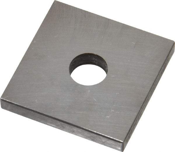 Value Collection - 0.138" Square Steel Gage Block - Accuracy Grade 0, Includes NIST Traceability Certification - Strong Tooling