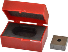 Value Collection - 0.4" Square Steel Gage Block - Accuracy Grade 0, Includes NIST Traceability Certification - Strong Tooling