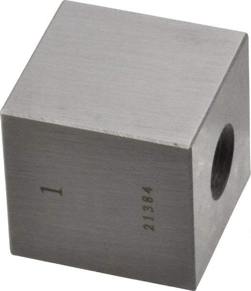 Value Collection - 1" Square Steel Gage Block - Accuracy Grade 0, Includes NIST Traceability Certification - Strong Tooling