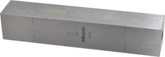 Mitutoyo - 5" Square Steel Gage Block - Accuracy Grade 0, Includes Certificate of Inspection - Strong Tooling