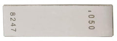 Value Collection - 0.1006" Rectangular Steel Gage Block - Accuracy Grade AS-1, Includes NIST Traceability Certification - Strong Tooling