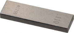 Value Collection - 0.11" Rectangular Steel Gage Block - Accuracy Grade 0, Includes NIST Traceability Certification - Strong Tooling