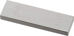 Value Collection - 0.115" Rectangular Steel Gage Block - Accuracy Grade 0, Includes NIST Traceability Certification - Strong Tooling