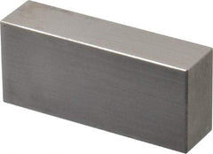 Value Collection - 0.6" Rectangular Steel Gage Block - Accuracy Grade 0, Includes NIST Traceability Certification - Strong Tooling