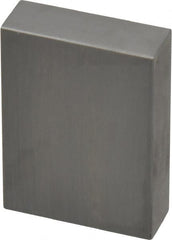 Value Collection - 1" Rectangular Steel Gage Block - Accuracy Grade 0, Includes NIST Traceability Certification - Strong Tooling