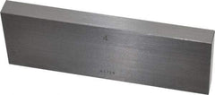 Value Collection - 4" Rectangular Steel Gage Block - Accuracy Grade 0, Includes NIST Traceability Certification - Strong Tooling