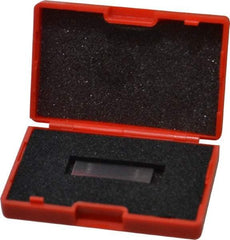 Value Collection - 0.10005" Rectangular Steel Gage Block - Accuracy Grade AS-1, Includes NIST Traceability Certification - Strong Tooling