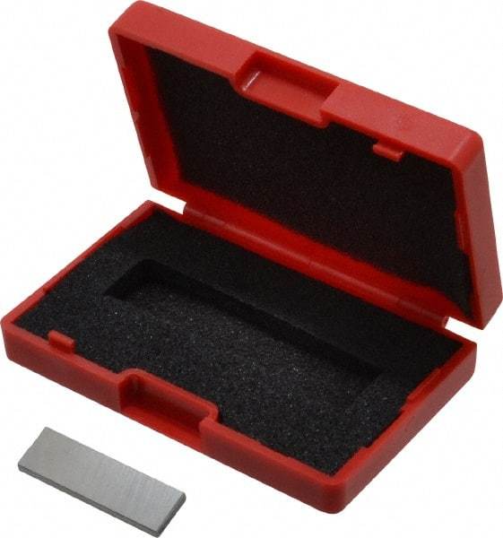 Value Collection - 0.1007" Rectangular Steel Gage Block - Accuracy Grade AS-1, Includes NIST Traceability Certification - Strong Tooling