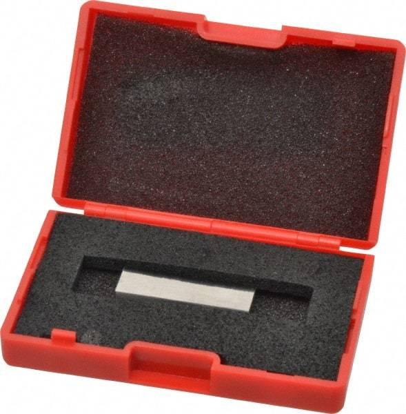 Value Collection - 0.109" Rectangular Steel Gage Block - Accuracy Grade AS-1, Includes NIST Traceability Certification - Strong Tooling