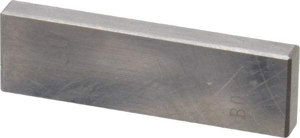 Value Collection - 0.13" Rectangular Steel Gage Block - Accuracy Grade AS-1, Includes NIST Traceability Certification - Strong Tooling