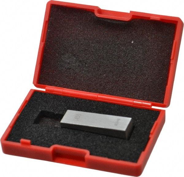 Value Collection - 0.45" Rectangular Steel Gage Block - Accuracy Grade AS-1, Includes NIST Traceability Certification - Strong Tooling