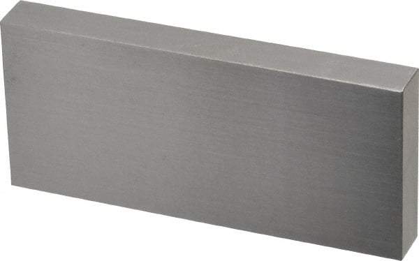 Value Collection - 3" Rectangular Steel Gage Block - Accuracy Grade AS-1, Includes NIST Traceability Certification - Strong Tooling